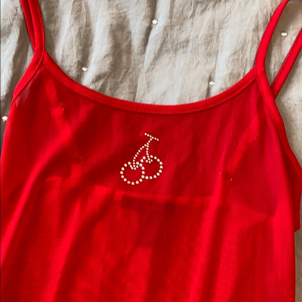 Mesh cherry bodysuit - Picture 2 of 4